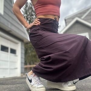 Vintage Y2K Weathervane gorpcore cargo maxi utility skirt